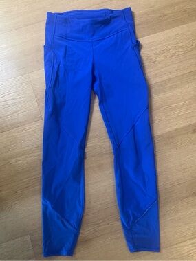 lululemon Blue Leggings 25”